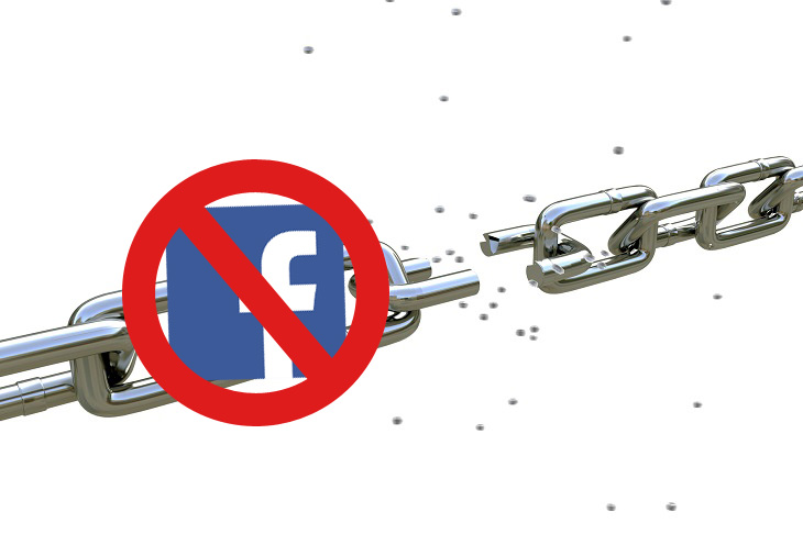 Delete Facebook: disconnect
