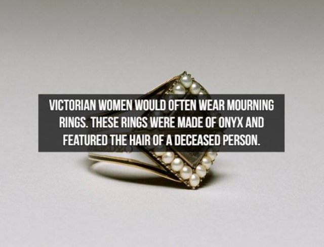Facts about the Victorian Era mourning ring