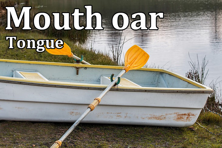 Kennings: mouth oar