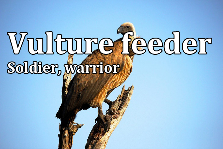 Kennings: vulture feeder