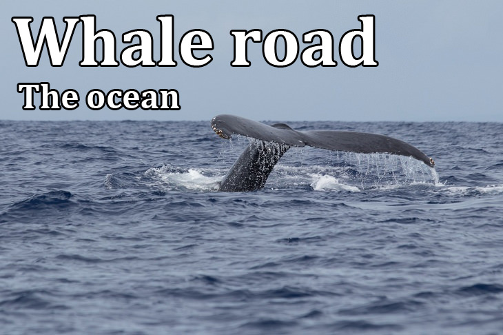 Kennings: whale road