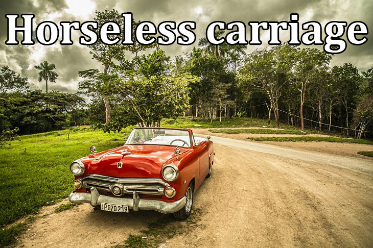 Kennings: horseless carriage