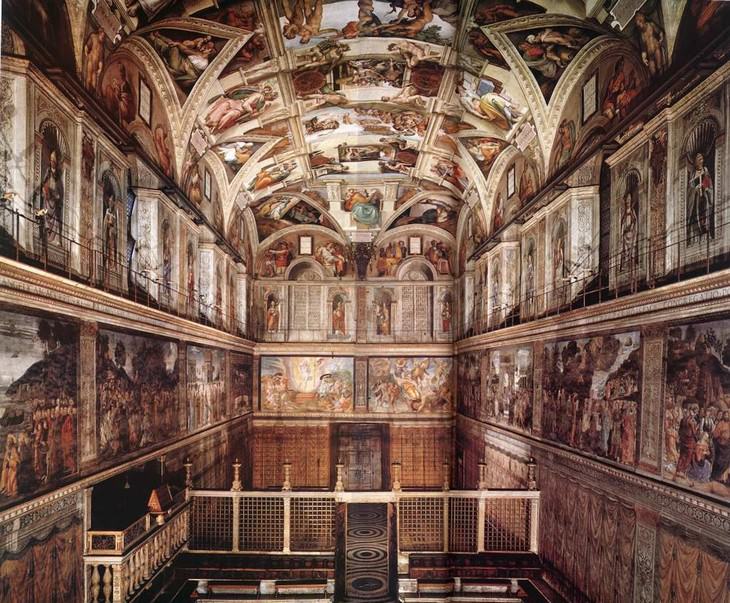 11 places where photography is forbidden The Sistine Chapel The Apostolic Palace, Vatican City