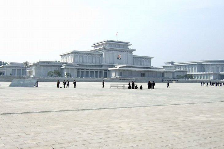 11 places where photography is forbidden Kumsusan Palace of the Sun Pyongyang, North Korea