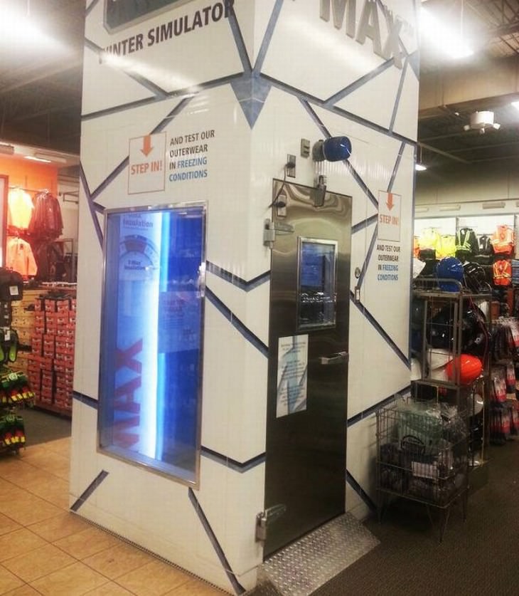 clever gadgets and inventions found in store winter simulator