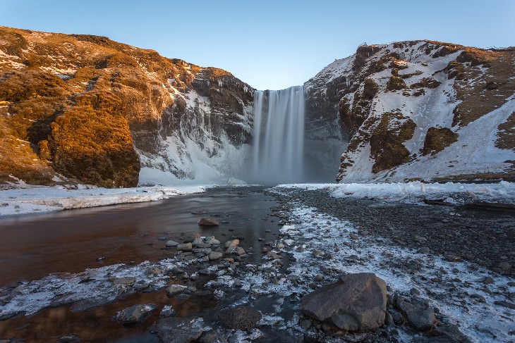 waterfalls Skógafoss