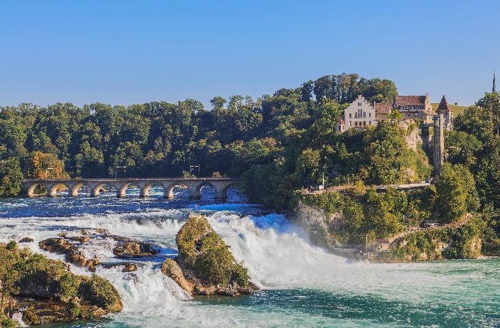 waterfalls Rhine Falls
