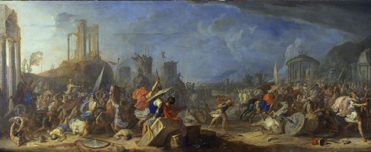 Biblical art: Battle of Jericho