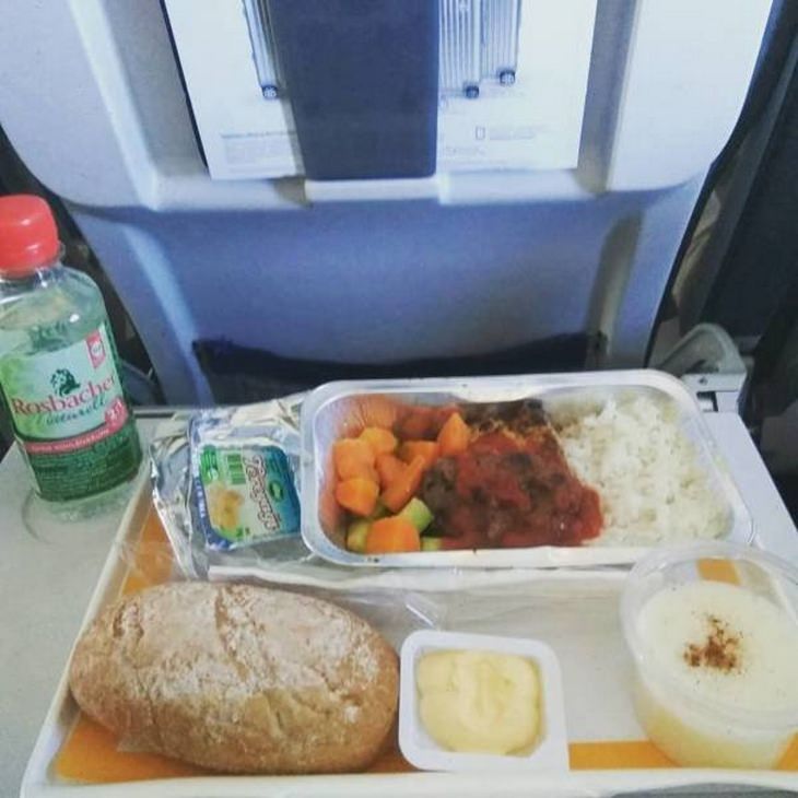 Airplane food: lufthansa