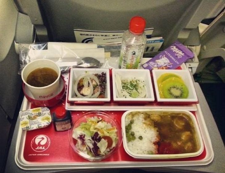 Airplane food: japan airplanes