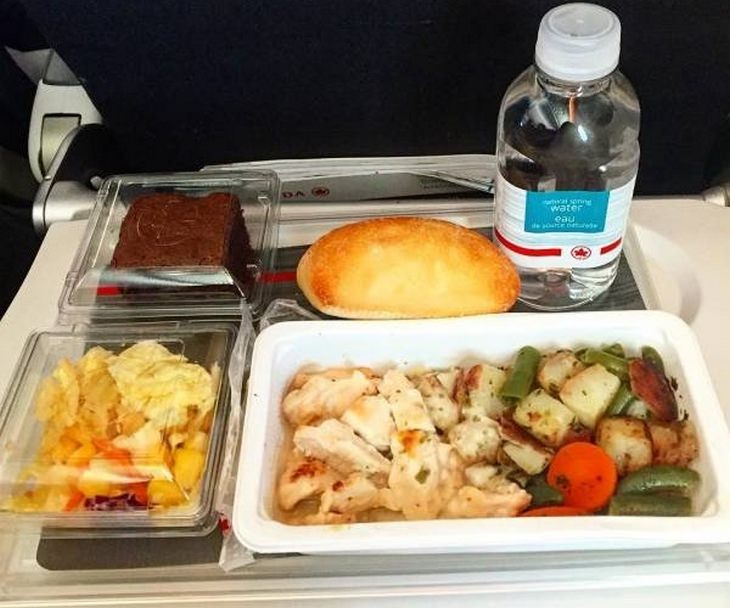 Airplane food: air canada