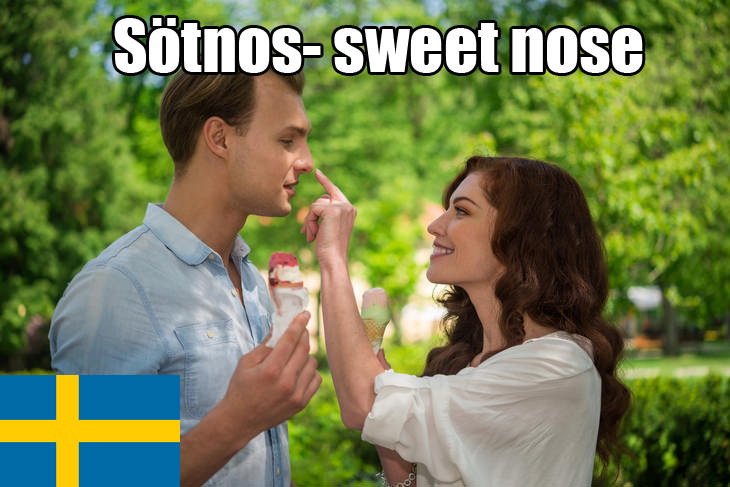 Terms of endearment: Swedish nose