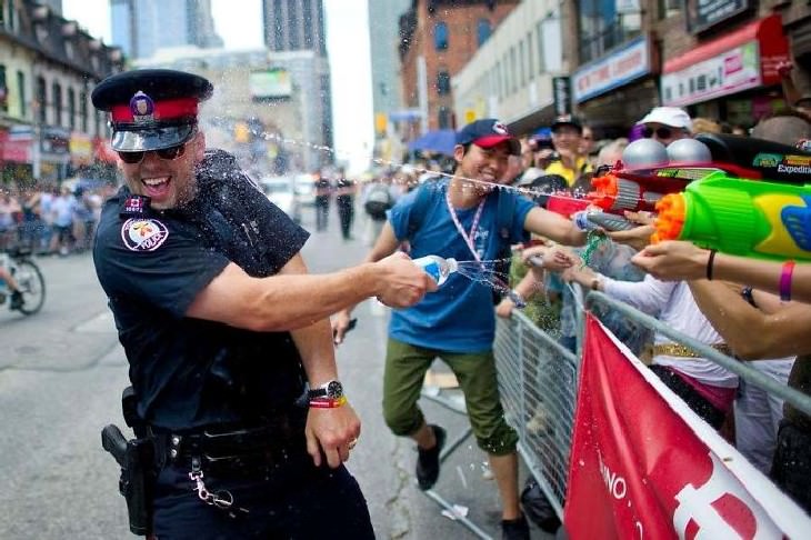 typical canada funny photo collection canadian police water