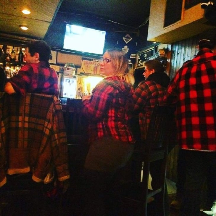 typical canada funny photo collection canadian bar outfit