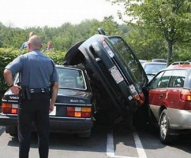 Parking fails: space