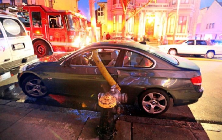 Parking fails: fire hydrant