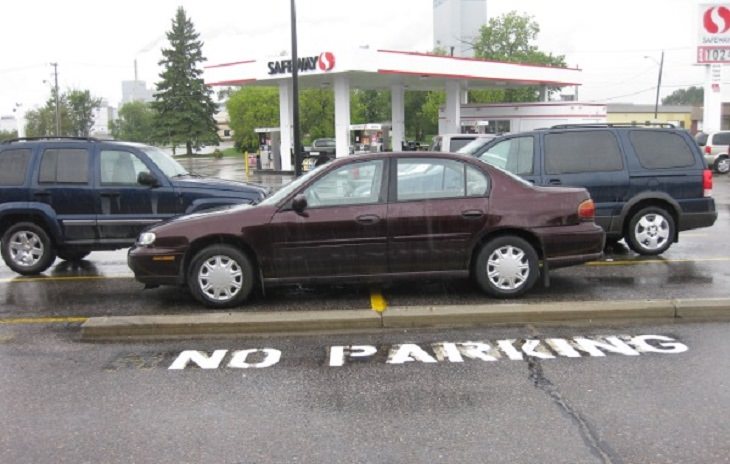 Parking fails: