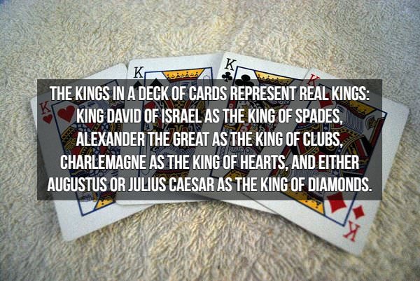 historical fact: card kings
