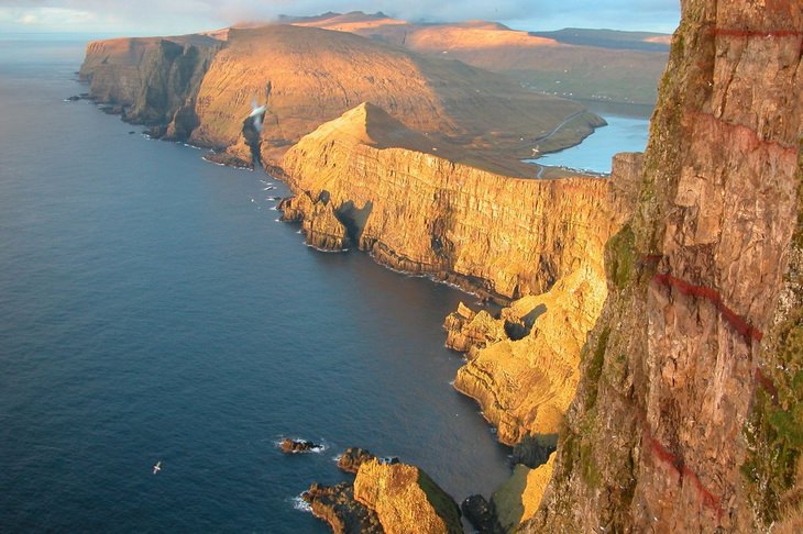 Faroe Islands cliff