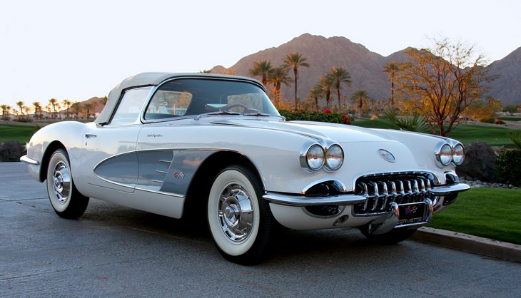 60s car models: 1960 Chevy Corvette