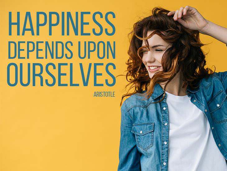 Happiness Depends Upon Ourselves 