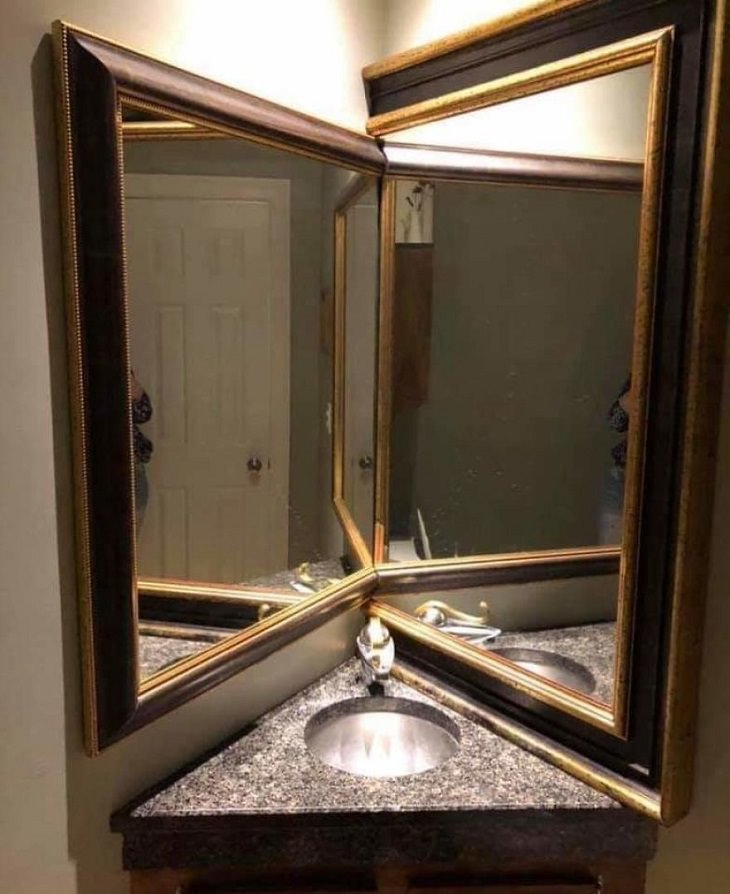 Estos Errores De Diseño Son Muy Divertidos espejo baño