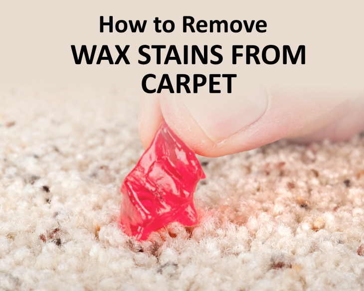 wax stains How to Get Wax Out of Fabric or Carpet