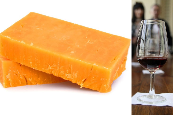 Cheese and wine pairings: cheddar and malbec