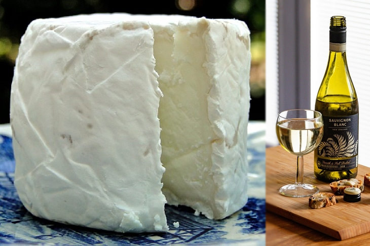 Cheese and wine pairings: goat cheese and sauvignon blanc