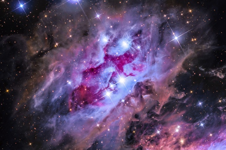 Astronomy pictures: running man nebula