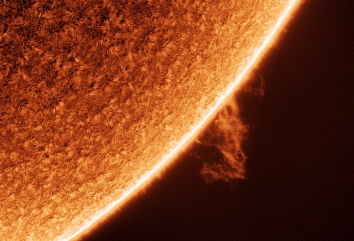 Astronomy pictures: solar flare