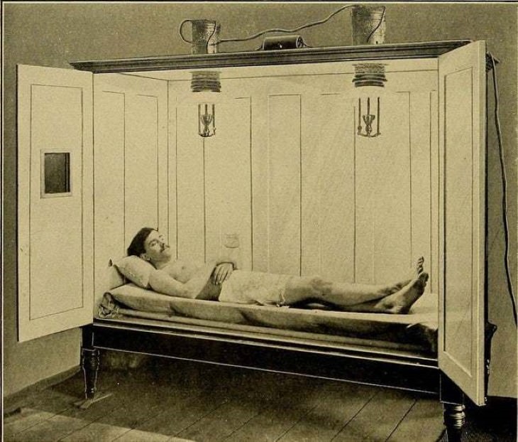 6 Weird and Creepy Medical Tools of the Past electric baths