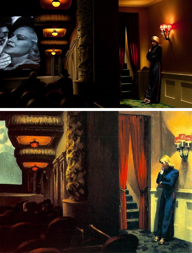 Scenes from paintings: Hopper New York Movie