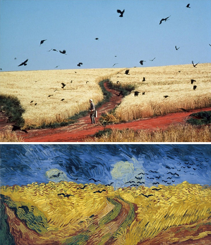 Scenes from paintings: Kurosawa Dreams van Gogh