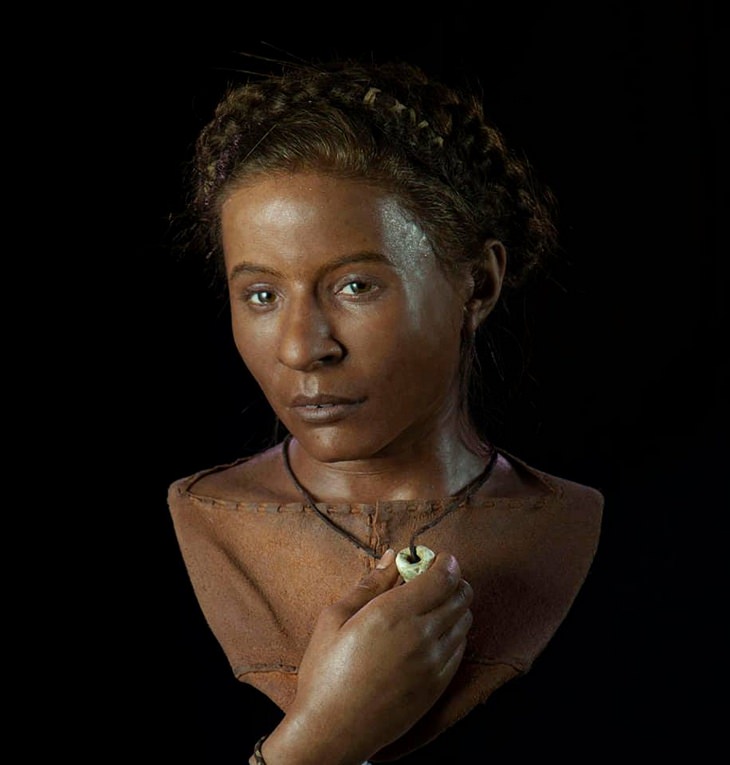 Skull reconstructions: Brighton dark woman