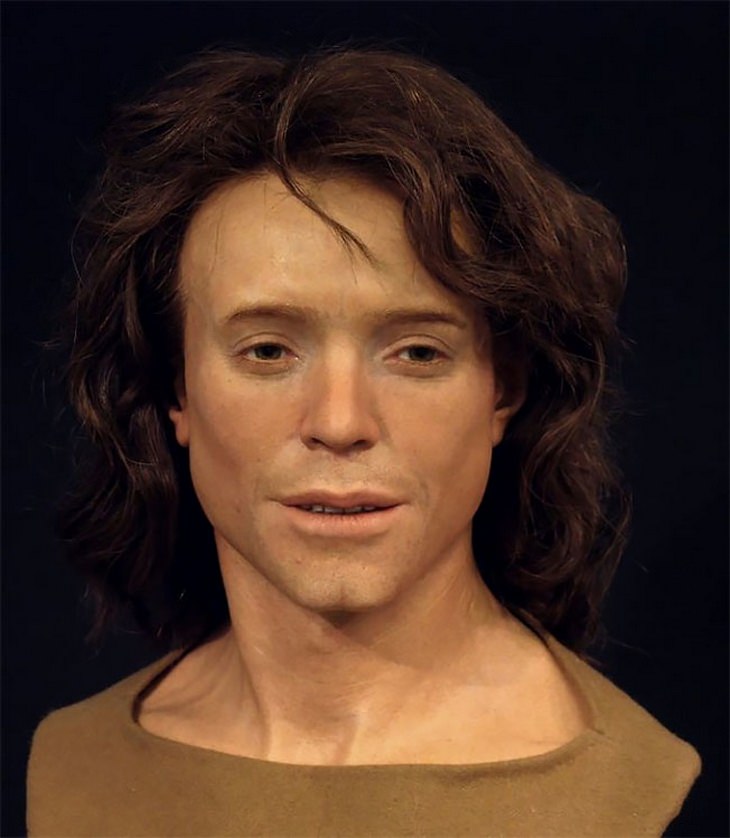 Skull reconstructions: Swiss young man