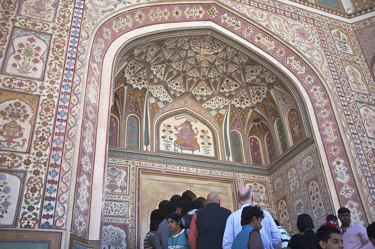 Jaipur: Amer Fort gate Ganesha