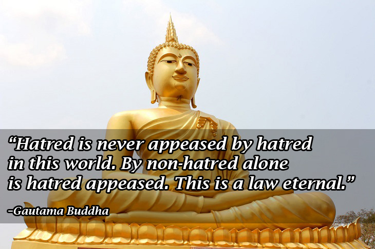 Buddhist wisdom: Buddha hate and revenge