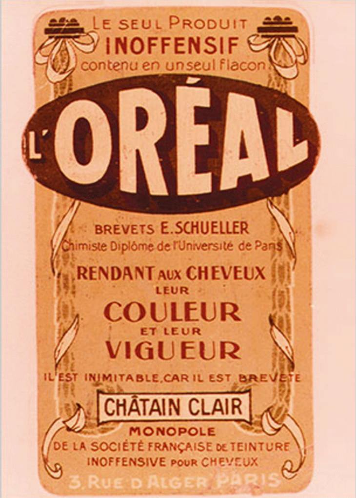 First products: L'Oréal