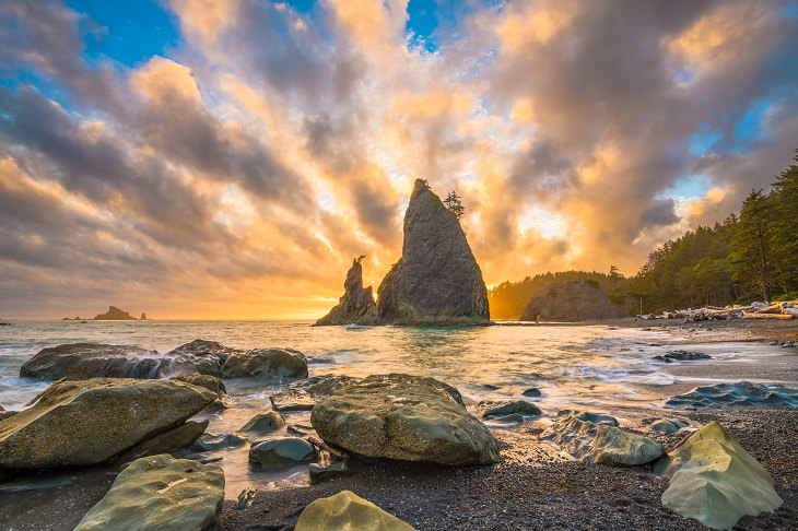 lesser known natural wonders in the USA Rialto Beach