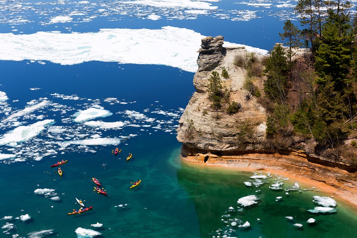 lesser known natural wonders in the USA Pictured Rocks Natural