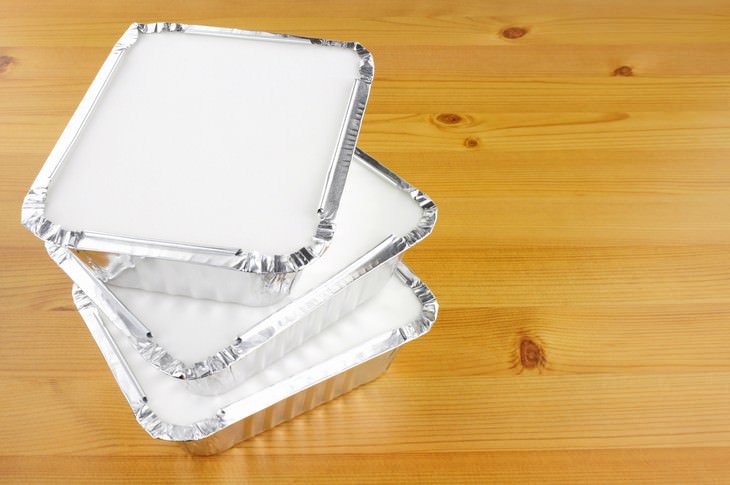 tips on how to lower aluminum exposure aluminum takeaway boxes stacked