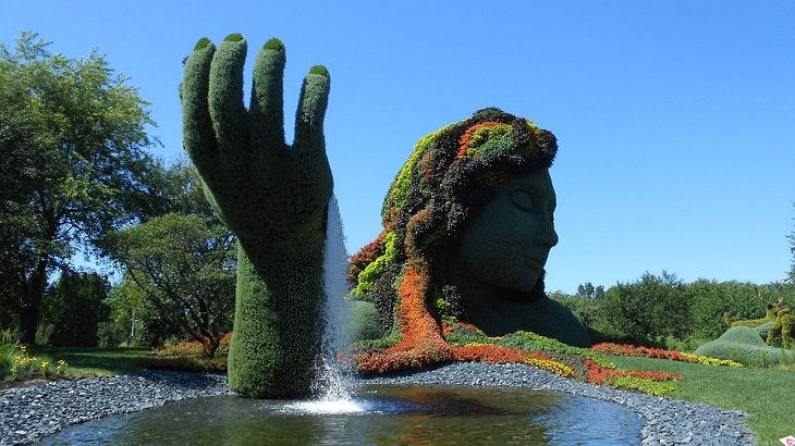 Lugares desconhecidos Jardim Botânico de Montreal, Canadá.