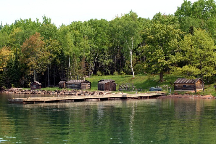 Lugares desconhecidos Manitou Island, Michigan.​