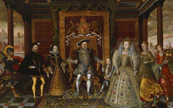 a paintings of the british royal family