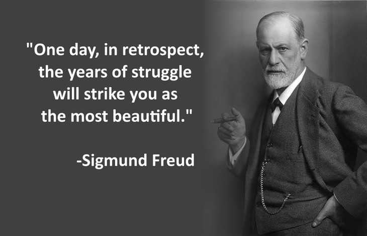 One day, in retrospect, the years of struggle will strike you as the most beautiful