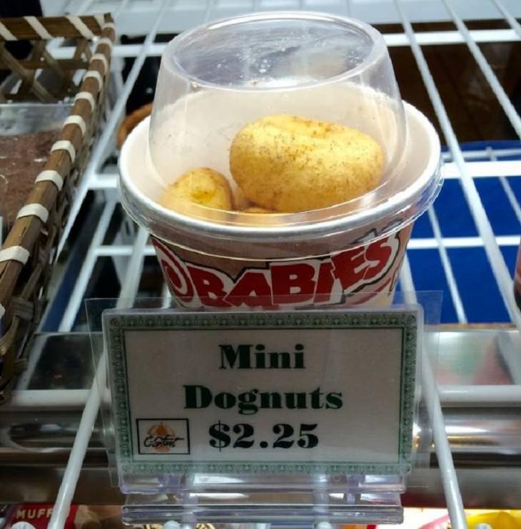 Funniest Spelling Mistakes doughnuts 