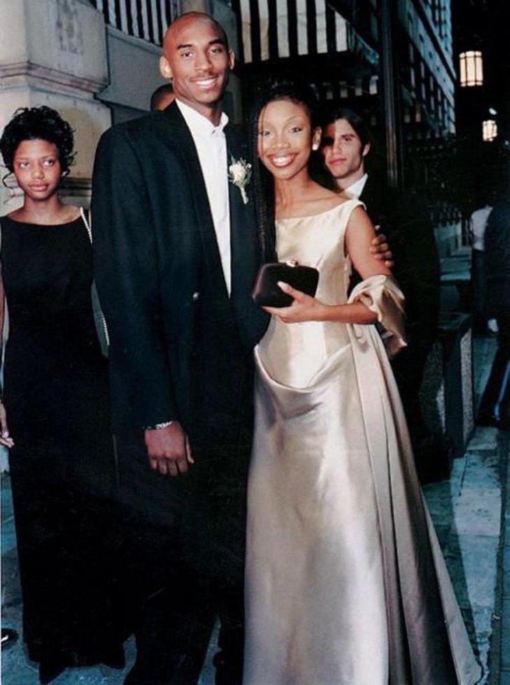 Kobe Bryant and Brandy 1996