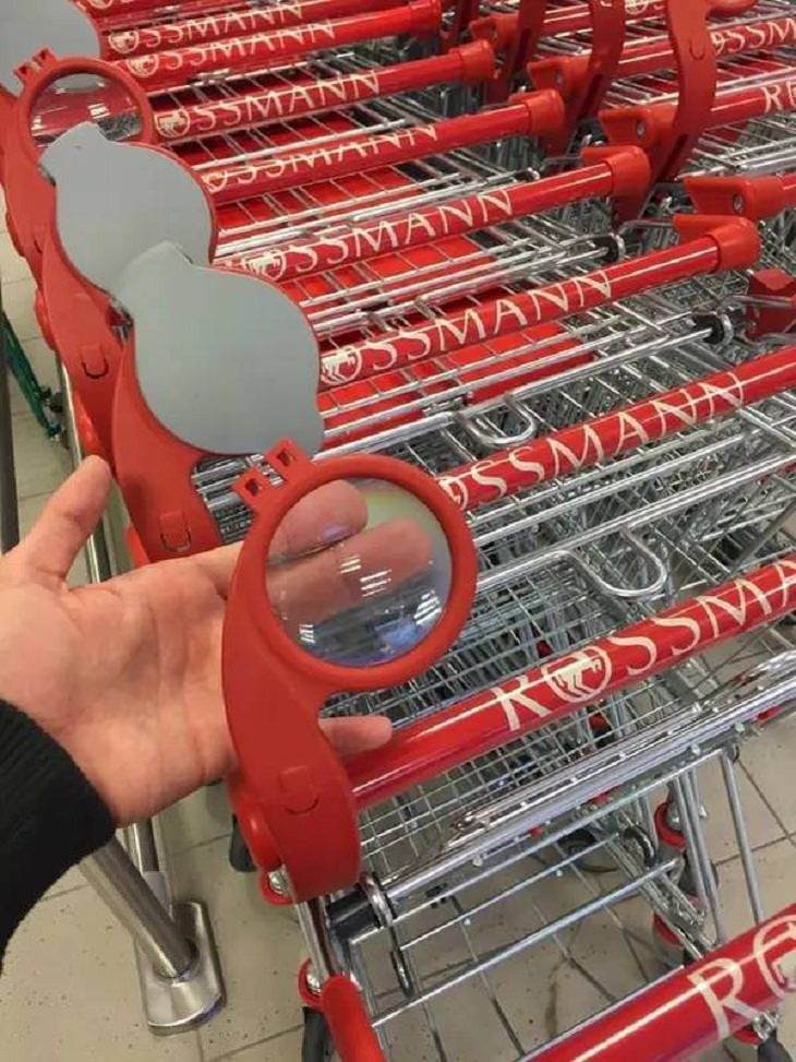 Grocery Stores, magnifying glass