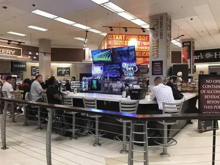 Grocery Stores, bar